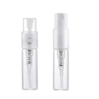 Livraison Rapide Vente Chaude Flacons de Parfum 1ml 2ml 3ml Bouteille Échantillon en Verre 5ml avec Pompe Vaporisateur en Plastique Mini Bouteilles Testeur