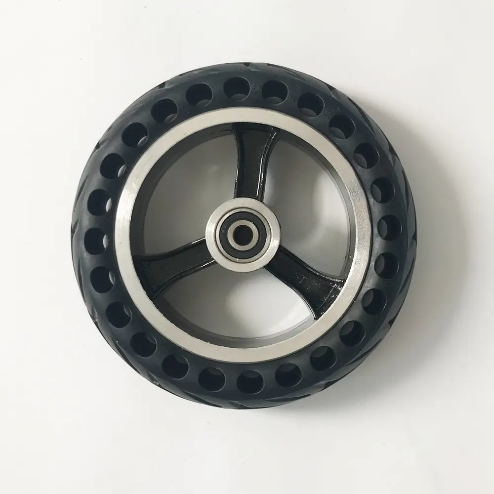 Scooter Tire 200 × 50 Solid Rubber Tire 8インチTyres Wheel Rim Electric Scooter Wheel Chair Parts