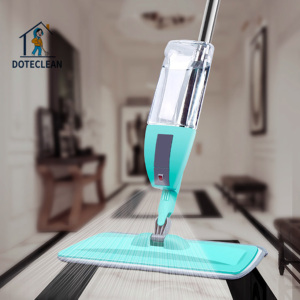 Serpillère plate à pulvérisation d'eau à 360° en acier inoxydable, écologique, avec poignée pivotante, populaire et économique, pour le nettoyage des sols - Product Image 1