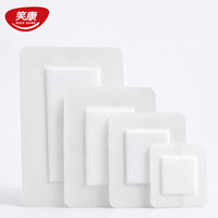 Pansement médical micro-perforé en coton adhésif, respirant, bords non-tissés, adhésif hypoallergénique pour la réduction de l'humidité