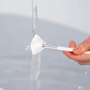 Pinceaux pour masque facial en éventail, vente chaude, doux, applicateur de masque facial en éventail, outils de <span class=keywords><strong>maquillage</strong></span>, pinceaux cosmétiques pour le <span class=keywords><strong>maquillage</strong></span> des femmes - Product Image 3