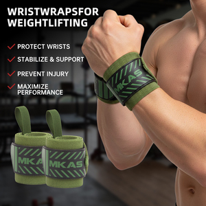 LADYGLOW Nuevo Diseño, Muñequeras Deportivas con Logotipo Personalizado <span class=keywords><strong>para</strong></span> Levantamiento de Pesas, Entrenamiento de Fuerza, Gimnasio - Product Image 2