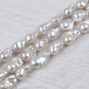 12-13mm White Pearl Natural Freshwater Loose Pearl for DIY Necklace & <b>Bracelet</b> Semi-Finished <b>String</b> From Zhuji - Product Image 1