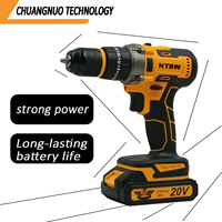Perceuse à percussion sans balais 20V au lithium personnalisable, outil électrique multifonctionnel pour la maison et la construction extérieure