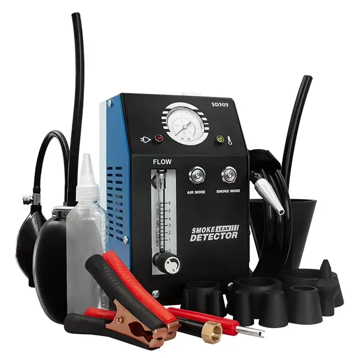 SD305 12V Auto Kfz-Rauch maschine mit Luftdruck leck detektor PKW EVAP Detect Pipe Smoke Leakage Analyzer