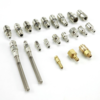 JUNYIP Europe Mini Type Rectus 21 Raccord rapide pneumatique Modèle OEM JYE004 avec spécifications testées Origine Chine
