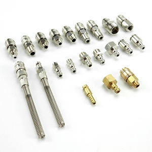 JUNYIP Eropa Mini Tipe Rectus 21 Air Quick Coupler OEM Model JYE004 dengan Spesifikasi Teruji Asal Cina - Product Image 5