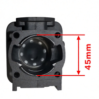 Kit Cylindre et Piston 45mm en Stock pour Débroussailleuse 40-5 40-5F 43CC CG430 Pièces de Réparation Moteur