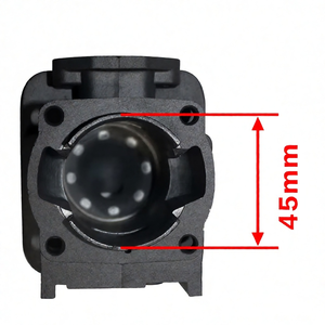 Kit Cylindre et Piston 45mm en Stock pour Débroussailleuse 40-5 40-5F 43CC CG430 <span class=keywords><strong>Pièces</strong></span> de Réparation Moteur - Product Image 3