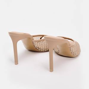 Babouches Sandales Confortables à Talons Hauts Sexy pour Femme, en Gros, à Contrefort Ouvert pour Usage Extérieur Estival - Product Image 2