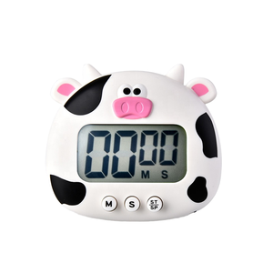 Nhà bếp HẸN GIỜ xuất hiện phổ biến vật liệu nhựa phim hoạt hình từ tính hẹn giờ kỹ thuật số cầm tay đếm ngược điện tử - Product Image 1