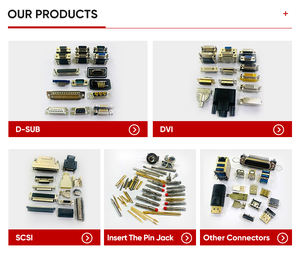 אולטרה-דק מיקרו-d-תת זווית ישרה חד וורה כפולה מושבים 9pin 15pin 1m2mm - Product Image 5