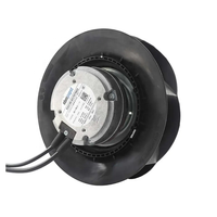 Ventilateur centrifuge de refroidissement ebmpapst EC Plug Fan 133 mm à 1000 mm avec roue à aubes en métal et plastique orientées vers l'arrière, contrôle PWM 0-10 V