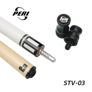 Peri ST01 Pool Cue Center Joint Maple Forearm Graphite Shaft Stainless Steel Joint Cocobolo Butt Sleeve 19oz - Product Image 4