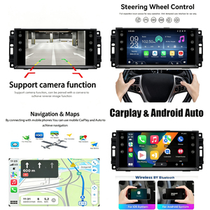 วิทยุติดรถยนต์ Android ขนาด 7 นิ้ว สำหรับรถ Jeep Compass ปี 2010-2016 เครื่องเล่นมัลติมีเดียในรถยนต์ รองรับ Wireless CarPlay พร้อม WiFi ในตัว หน้าจอสัมผัสแบบ IPS Capacitive - Product Image 4
