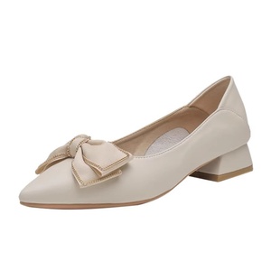 Nuove <span class=keywords><strong>Scarpe</strong></span> Eleganti da Donna Primavera 2026, Stile Fata con Fiocco, <span class=keywords><strong>Tacco</strong></span> <span class=keywords><strong>Basso</strong></span>, Punta Affusolata, Versatili e Comode - Product Image 5