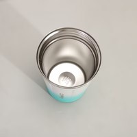 Mug de voyage isotherme avec couvercles anti-fuite en acier inoxydable, gobelets thermiques réutilisables pour boissons chaudes/froides