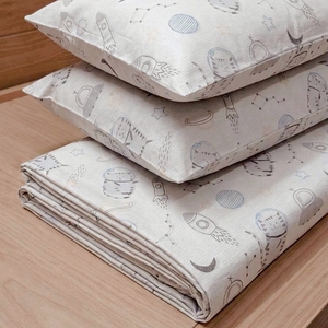 High Quality Pinedream 40s Lyocell 215TC Fitted Sheet Kids Cartoon Cat Breathable Cool Stitched Home Bedding for Wholesale - Product Image 5