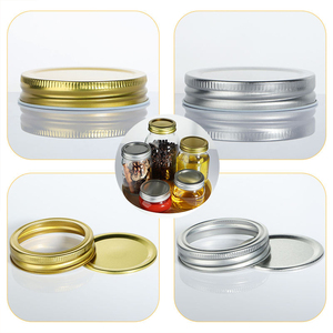 定制食品储存玻璃罐热销定制150ml 250ml 380ml 500ml 750ml 1000ml带盖玻璃罐 - Product Image 6