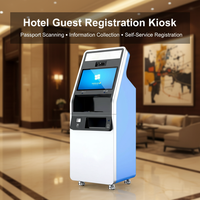 Kiosco de Registro para Huéspedes de Hotel, Escaneo de Documentos con OCR, Terminal de Registro de Autoservicio, Solución de Registro de Visitantes