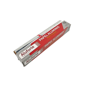 Rollo de Papel de Aluminio Plateado Reciclable de Alta Resistencia, 37.5 Pies Cuadrados, Papel de Envolver con Relieve para Uso en la Cocina - Product Image 5