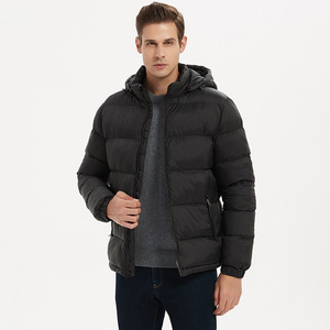Nouvelle veste matelassée d'hiver pour homme, à capuche amovible, en coton, décontractée, pour homme - Product Image 1