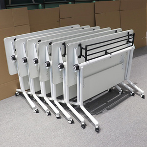 Nối đa chức năng gấp bàn hội nghị cho giáo dục cơ sở đào tạo di động hiện đại văn phòng bàn Ghế bộ - Product Image 3