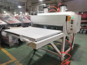 เครื่องรีดร้อนแบบกดอัตโนมัติ <span class=keywords><strong>J</strong></span> Auto Press Industrial ขนาดใหญ่ 2 สถานี สำหรับงานพิมพ์โลโก้ งานทรานเฟอร์ไวนิล และงานซับลิเมชั่น สำหรับเสื้อยืด - Product Image 5