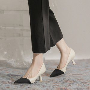 Chaussures à talons hauts imperméables pour femmes, talons pour l'extérieur et les jours de pluie avec semelle antidérapante pour les événements, les mariages et les voyages - Product Image 2