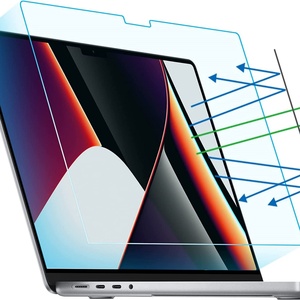 Protector de Pantalla para MacBook Air 15 13 M1 M2 Pro 13 14 15 16 Bar Max 11 12, Cubierta Protectora, Película HD, Protector Suave A2681 A2337 A2338 A2442 - Product Image 5