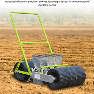 Sembradora manual de hortalizas para zanahorias y ajo, de 1 a 6 hileras, maquinaria agrícola - Product Image 1