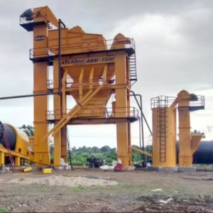 Atlas Asphalt Batch Mix Plant ABM 1500 Maquinaria de construcción de carreteras de alto rendimiento - Product Image 1
