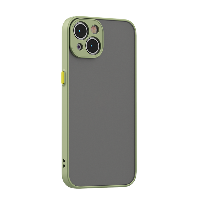 Luxury Matte Transparent Phone Cases for iPhone 11 12 13 Pro XS Max Mini X XR 8 7 6 Plus SE 2 Camera Protection Shockproof Cover