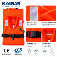 Gilet de flottabilité pour sports nautiques pour adultes, gilet réfléchissant en Oxford 300D pour la navigation de plaisance, la pêche, le kayak