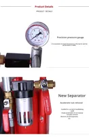 Machine de sablage portable de 5 gallons fournie directement par l'usine, réservoir de sablage, machine de sablage mobile