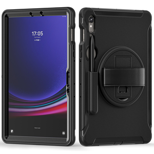 360 di rotazione resistente robusta custodia protettiva per <span class=keywords><strong>Samsung</strong></span> <span class=keywords><strong>Galaxy</strong></span> <span class=keywords><strong>Tab</strong></span> S10 FE <span class=keywords><strong>11</strong></span> "X520 2025 S9 FE/S9 tracolla Cover - Product Image 5