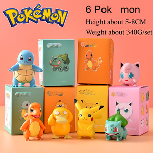 Prêt à expédier : Jouet boîte mystère Monstre de dessin animé, Mini figurine anime personnalisée pour décoration de gâteau, cadeau d'<span class=keywords><strong>anniversaire</strong></span> et décoration de fête pour enfants - Product Image 4