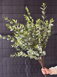 Decoración de eventos de boda con temática Tropical, plantas artificiales de plástico, hojas de palma, crisalidocarpus <span class=keywords><strong>lutescens</strong></span> - Product Image 4