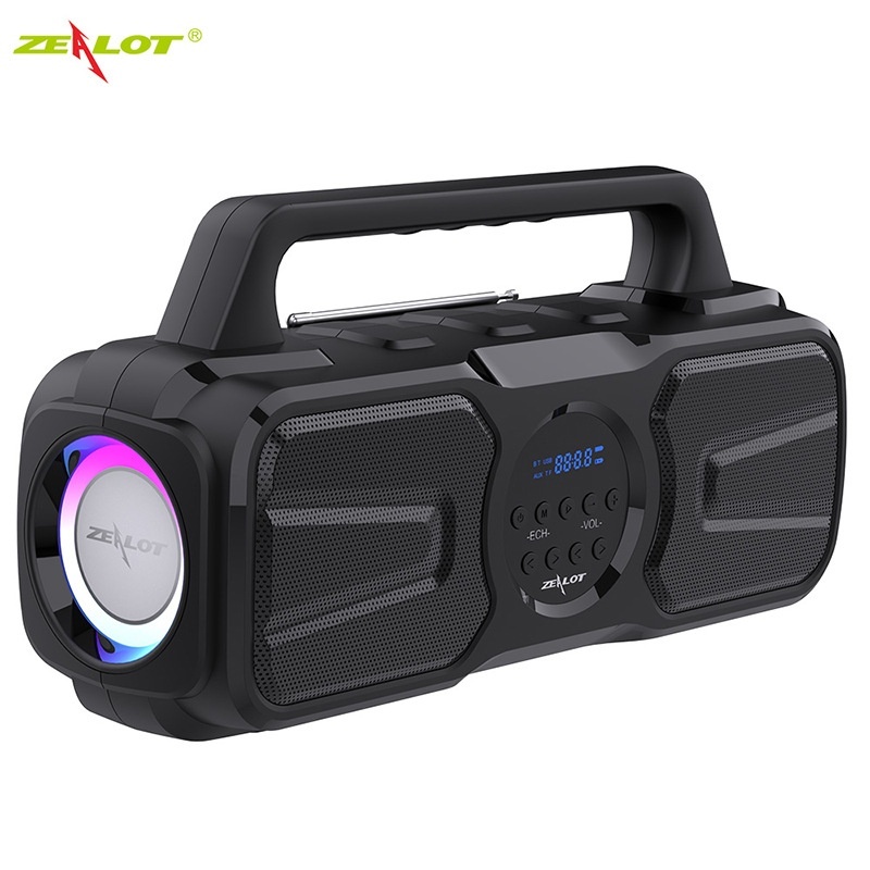 ZEALOT P2 for Bluetooth Speaker with Heavy Bass RGB LED USB Communication for Outdoor Radio for Square Dance Africa · image 5