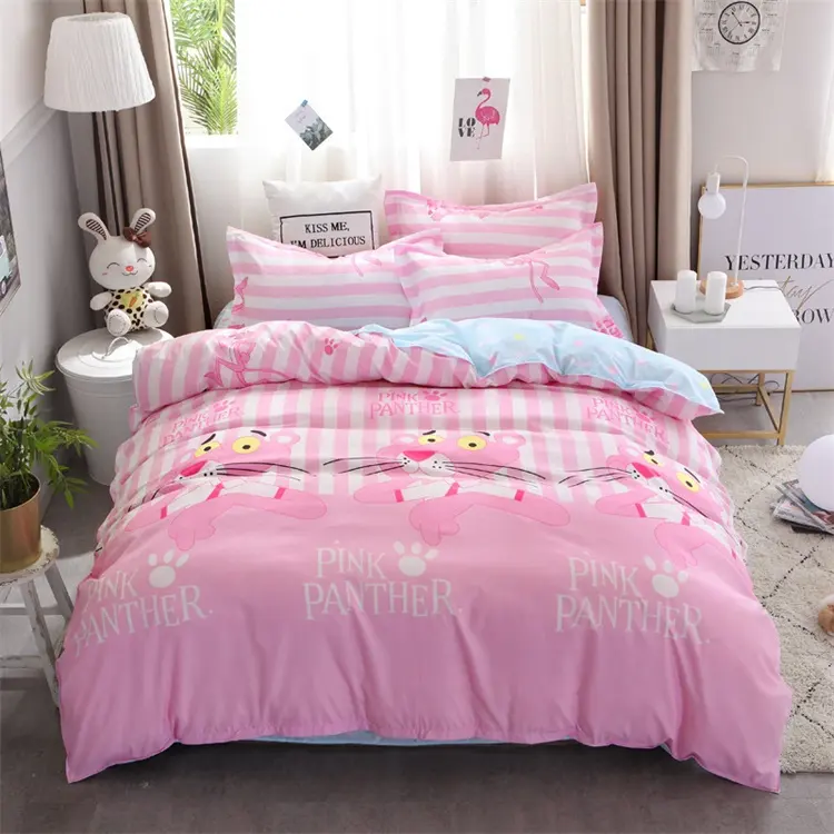 Dormitorio della scuola uso custom design di stampa coreana di stile della ragazza set di biancheria da letto