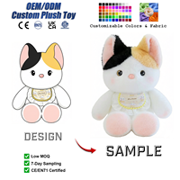 Peluche Chat qui marche de haute qualité, jouet en peluche moelleux, cadeau d'anniversaire, anti-stress, vente en gros, coton PP doux