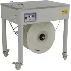 High <strong>Quality</strong> Senior Type <strong>Semi</strong> Auto <strong>Strapping</strong> Machine Pp <strong>Strap</strong> Bundle Baler - Product Image 1