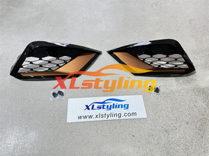 Griglia Laterale Anteriore Nera XLstyling per Auto VW Volkswagen <span class=keywords><strong>Seat</strong></span> 17-20 Leon <span class=keywords><strong>Cupra</strong></span> - Product Image 4