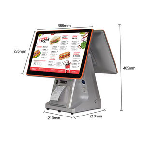 เครื่องบันทึกเงินสด POS หน้าจอสัมผัสแบบ Capacitive ราคาประหยัด พร้อมเครื่องพิมพ์ ระบบปฏิบัติการ <span class=keywords><strong>Windows</strong></span>/Android Wi-Fi 6 จอแสดงผล 15.6 นิ้ว - Product Image 2