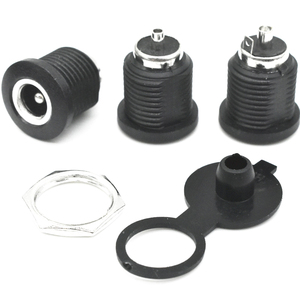 ขั้วต่อ DC ตัวเมีย DC-022d ขนาด 5.5*2.1 / 2.5 มม. แบบ 2 ขา หน้าสัมผัสทองแดง ตัวเรือนไนลอน - Product Image 3