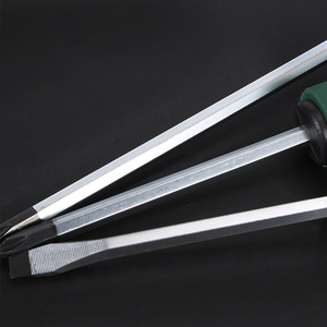Qiyao Industrial Grade Phillips Flathead Screwdrivers Magnetic Through-hole Handle Auto Repair Tools Metric PH4 - Product Image 3