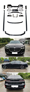 Kit de Carrocería BLACK WARRIOR para BMW Serie 7 G70 2023, Actualización de 740li a M760, Incluye Alerón Delantero, Difusor Trasero y Puntas de Alerón - Product Image 2
