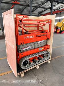 Platform Pengangkat Bergerak Seri <span class=keywords><strong>4M</strong></span> German Haulke, Platform Kerja <span class=keywords><strong>Scissor</strong></span> Lift Crawler untuk Dijual - Product Image 5