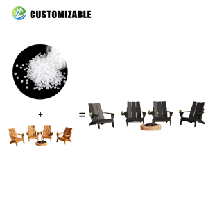 Sillas y Mesa Plegables Modernas de HDPE Resistentes a los Arañazos para Uso Comercial <span class=keywords><strong>en</strong></span> Hoteles, Restaurantes, Zonas Turísticas y Hospitales - Product Image 1