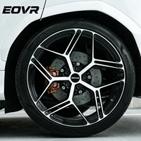 Rines Forjados EVOR, Diseño Cóncavo, 5x114.3 para LAMBORGHINI HURACAN, RANGE ROVER 5x130, Cromados, Todoterreno
